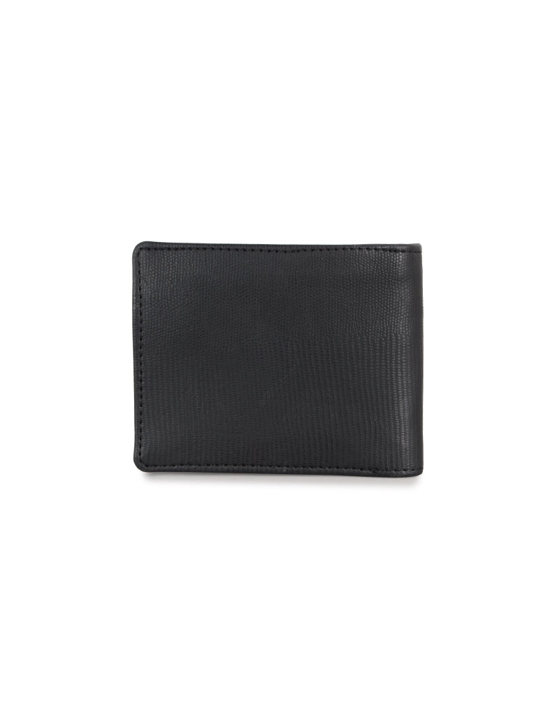 Actor Black Small Two Fold Wallet