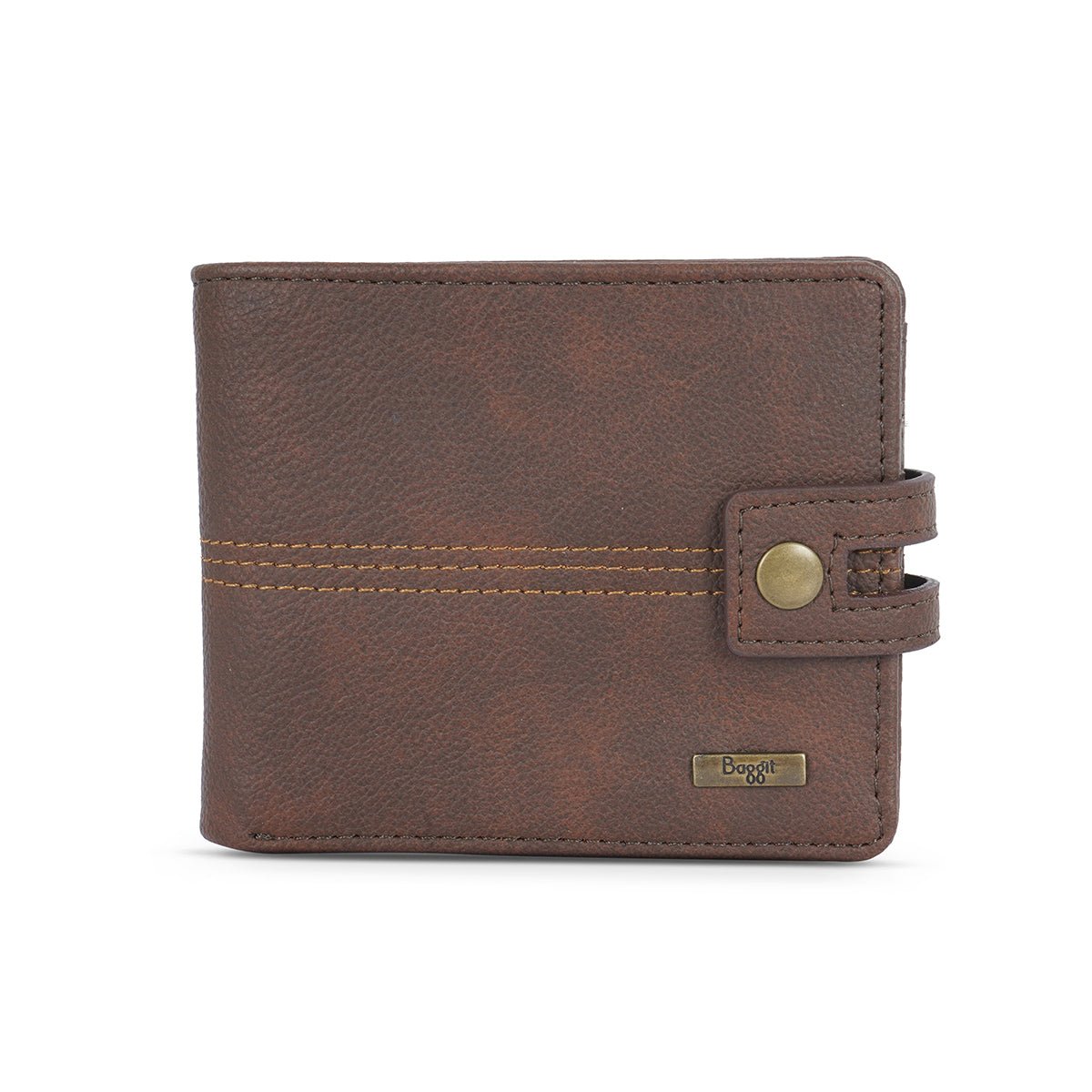 Advent Brown Small Two Fold Wallet