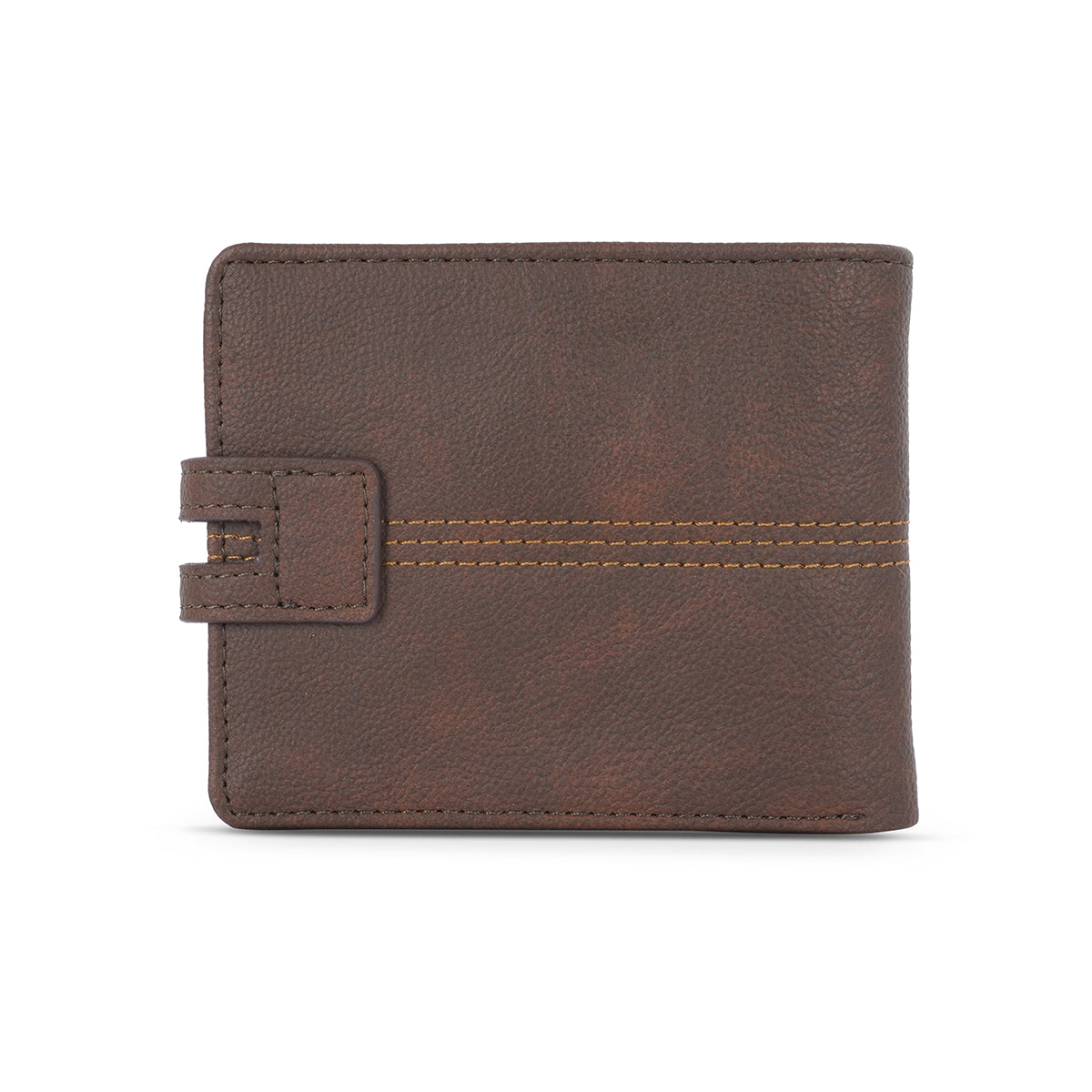 Advent Brown Small Two Fold Wallet