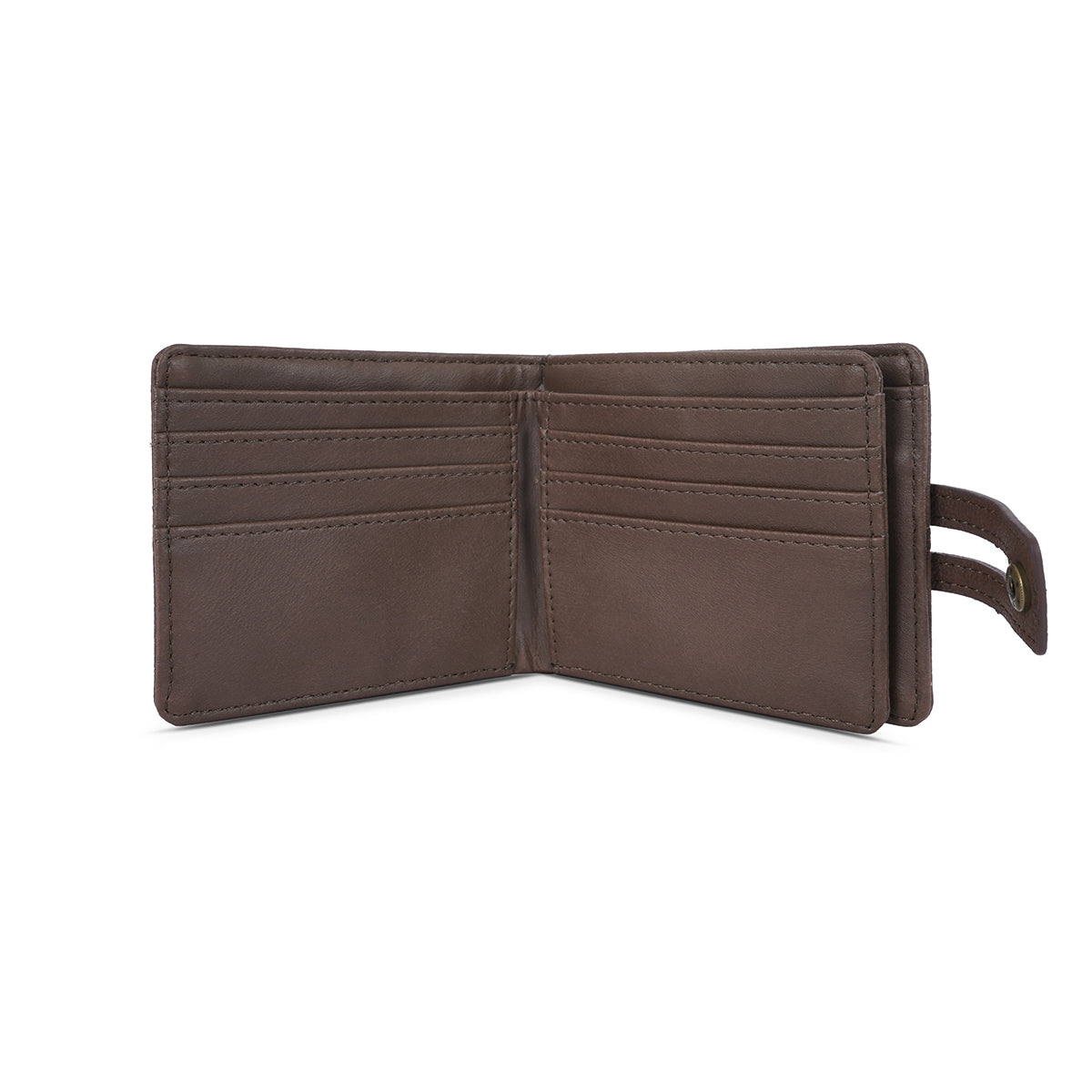 Advent Brown Small Two Fold Wallet