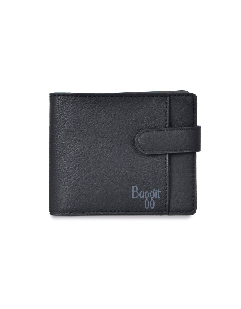 Alive Black Small Two Fold Wallet
