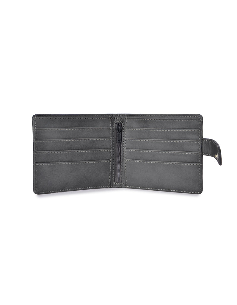 Alive Black Small Two Fold Wallet