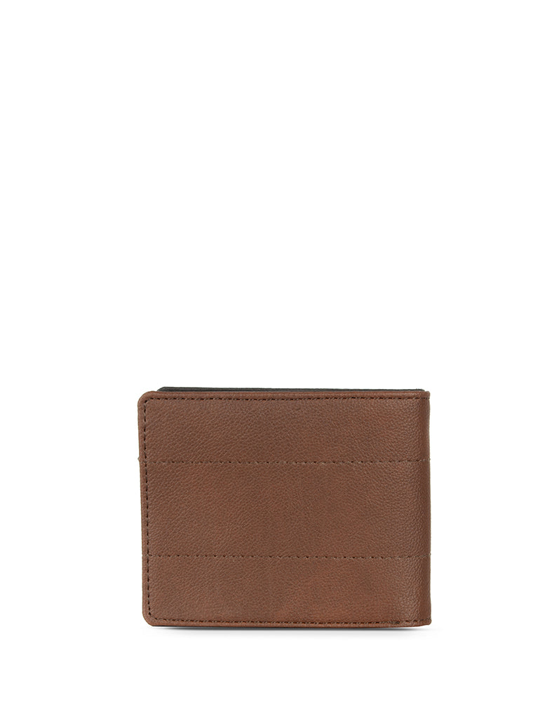Aspire Brown Small Two Fold Wallet