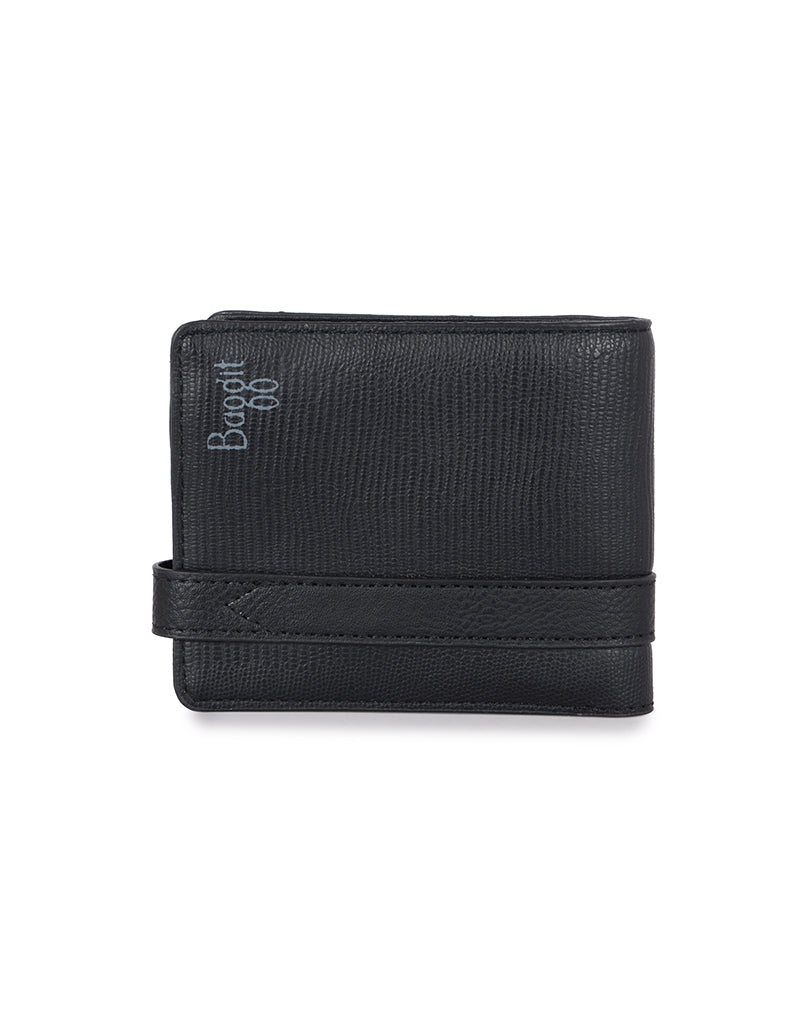 Edmund Black Small Two Fold Wallet
