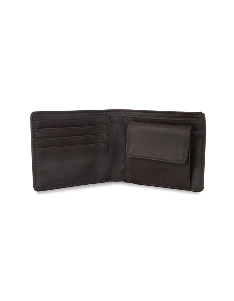 Jeep Brown Small Two Fold Wallet