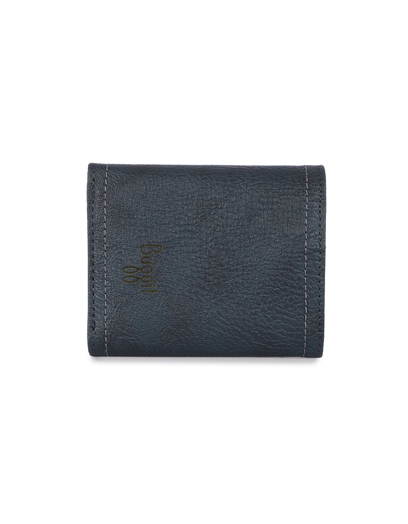 Spiritual Blue Small Three Fold Wallet