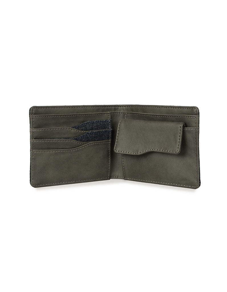 Volley Blue Small Two Fold Wallet