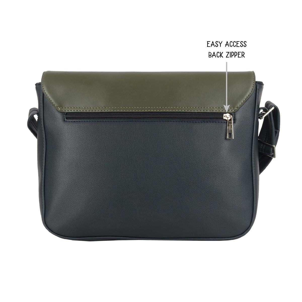 Cred Blue Medium Messenger Bags