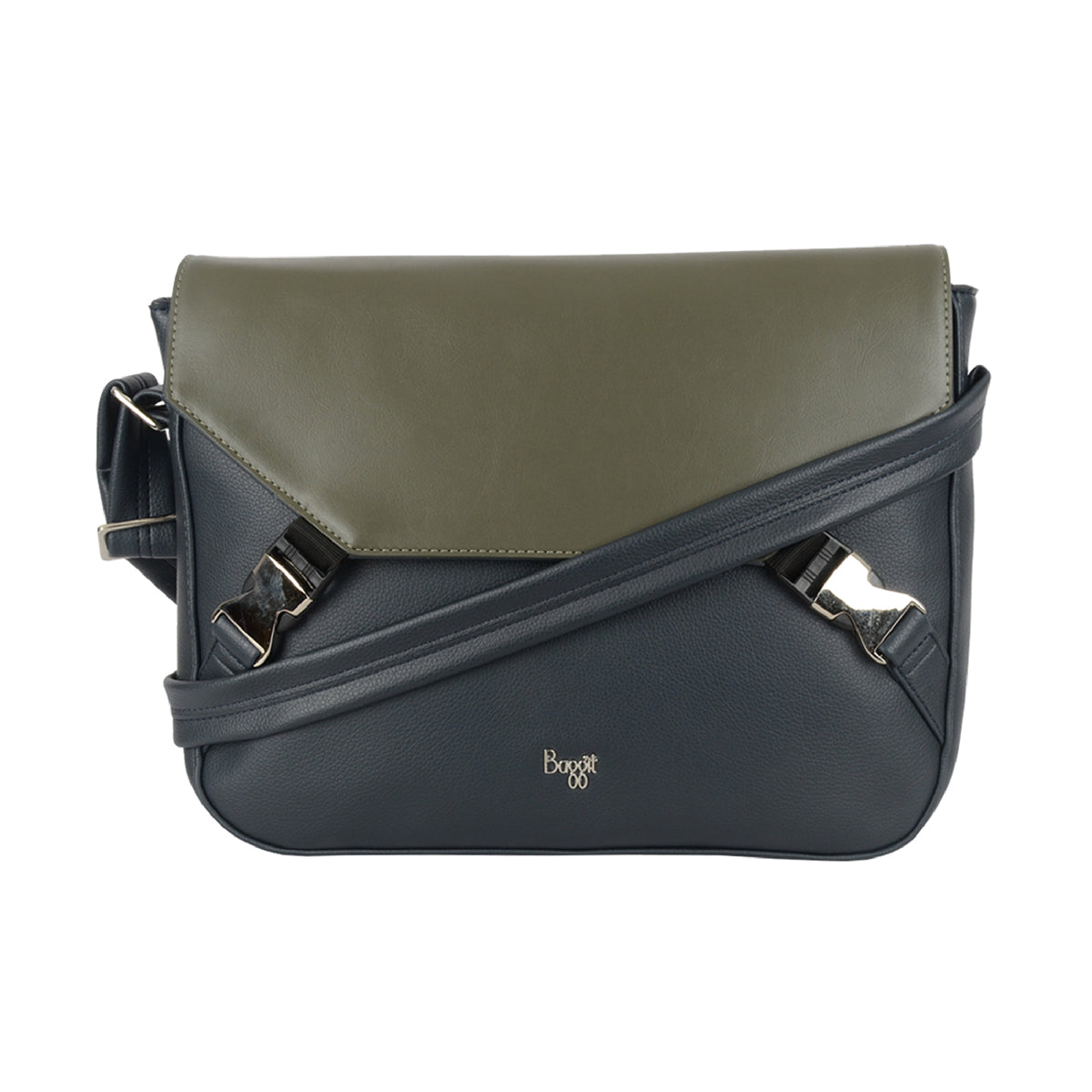 Cred Blue Medium Messenger Bags