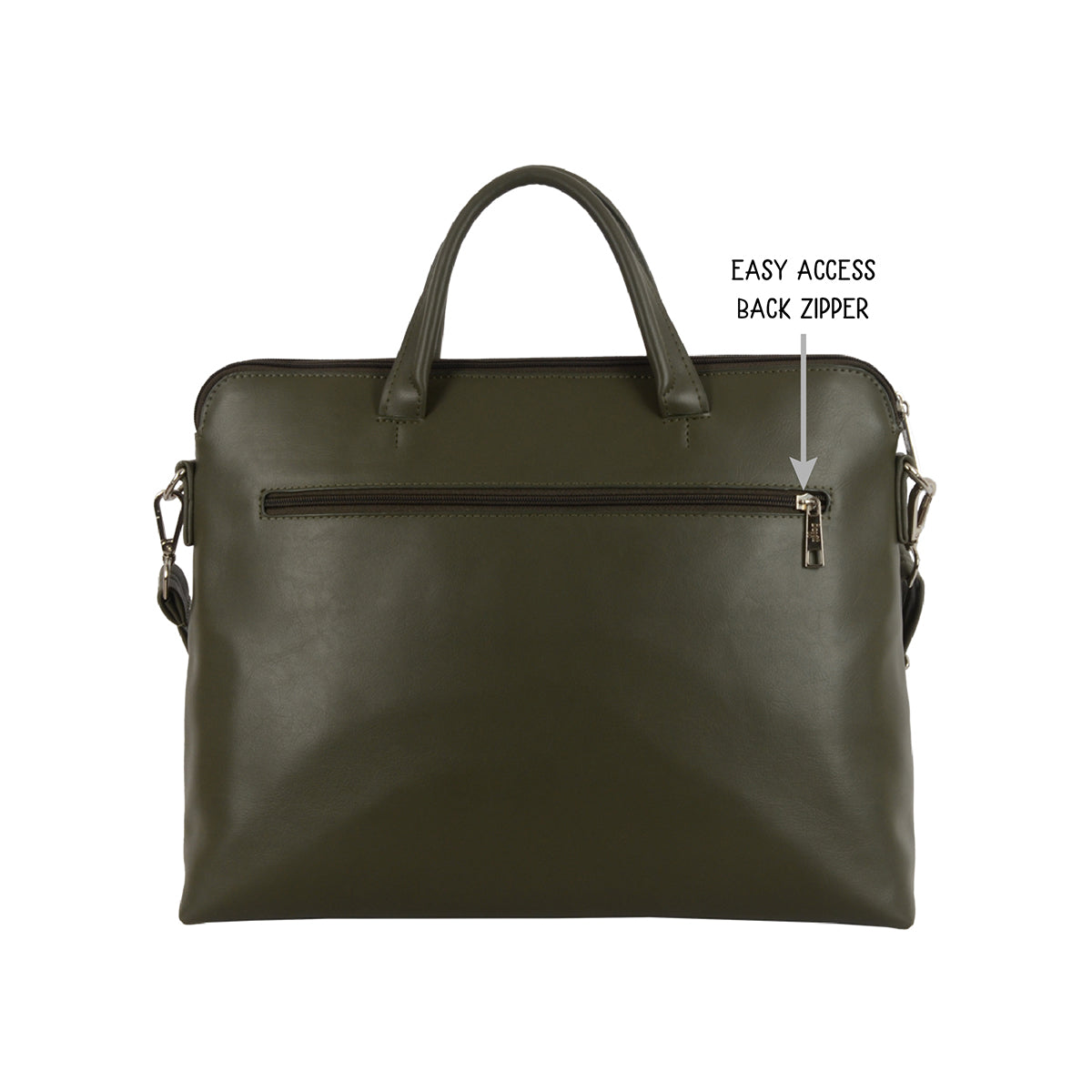 Equinox Green Large Laptop Bag