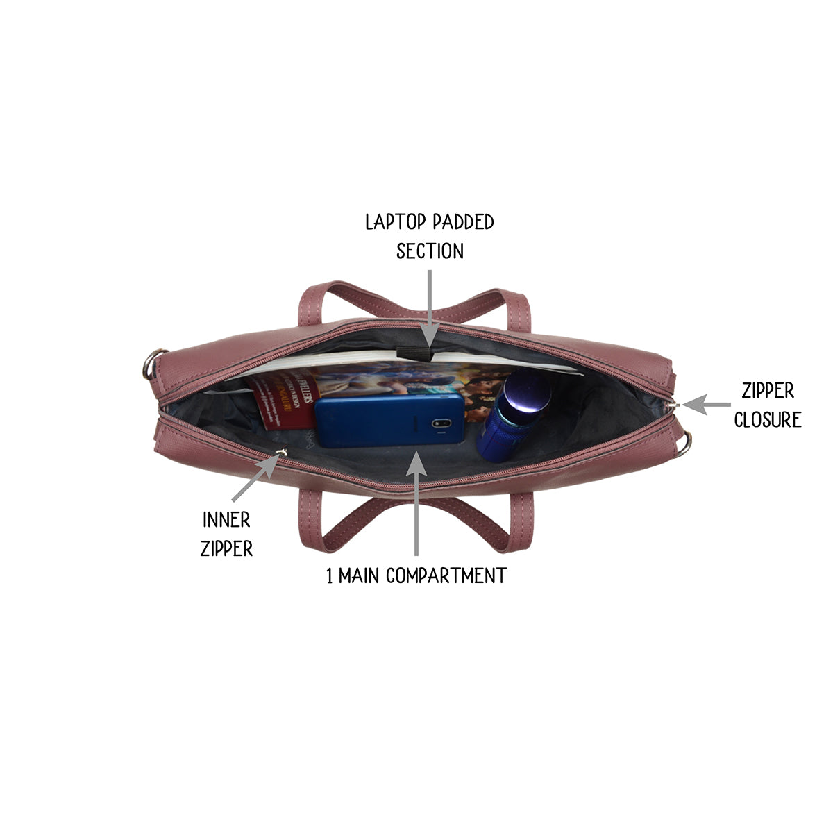 Exide Red Large Laptop Bag