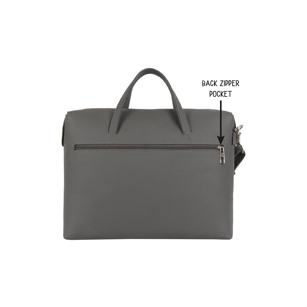 Exide Grey Large Laptop Bag