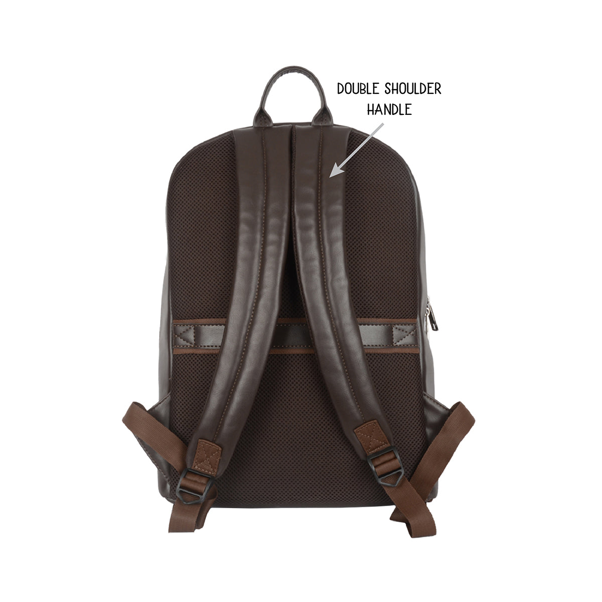 Jacksy Brown Large Laptop Bag Bags