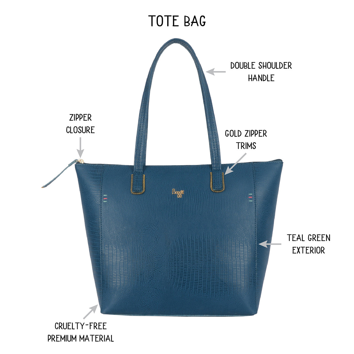 Baelfire Green Large Tote Bags-3