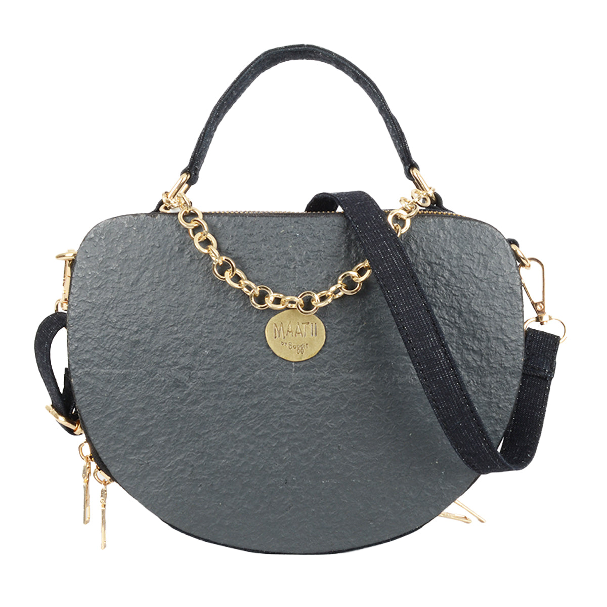 Fullmoon Black Small Saddle Bags