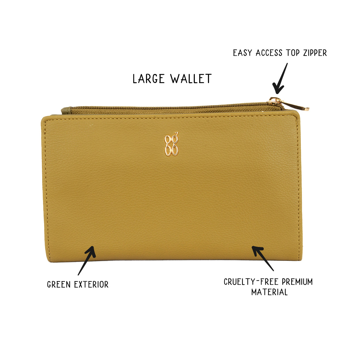 Peter Green Xl Two Fold Wallet