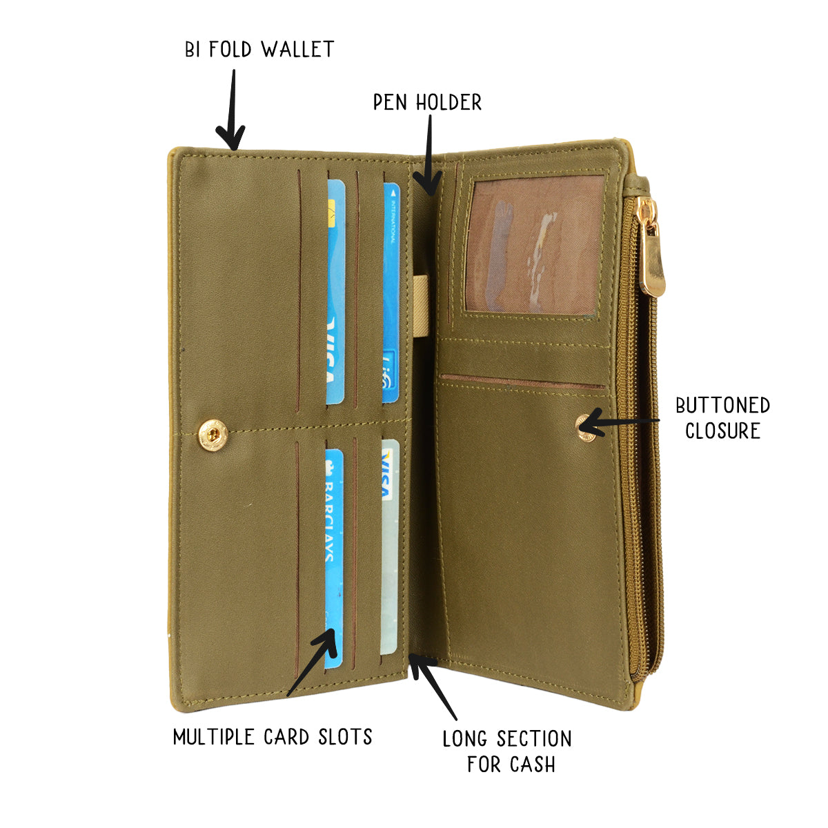 Peter Green Xl Two Fold Wallet