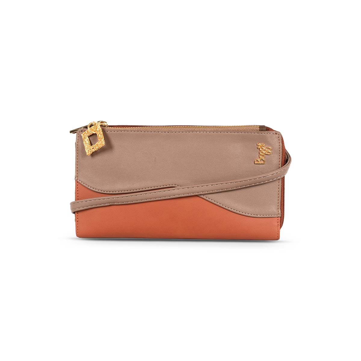 Avalon Red Oversize Ziparound Wallets