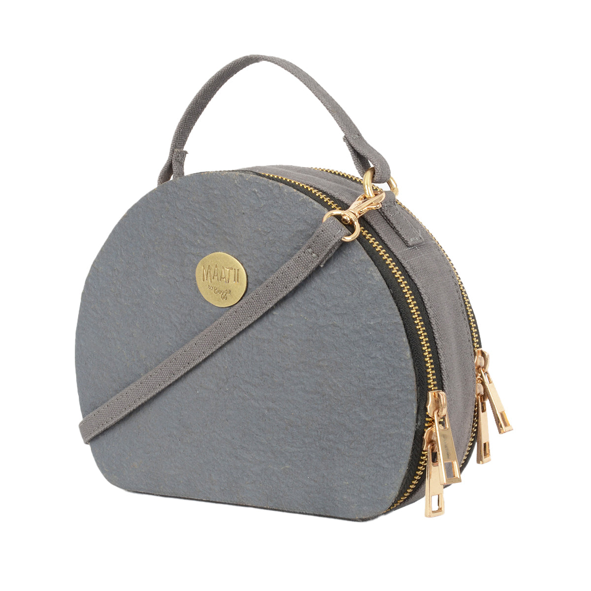 Delicate Grey XS Bowling Sling Bags