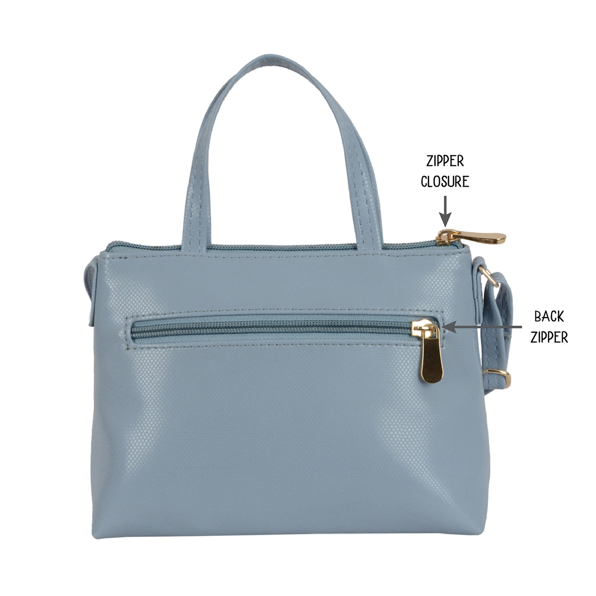 Alyssa Blue XS Satchel Sling Bags