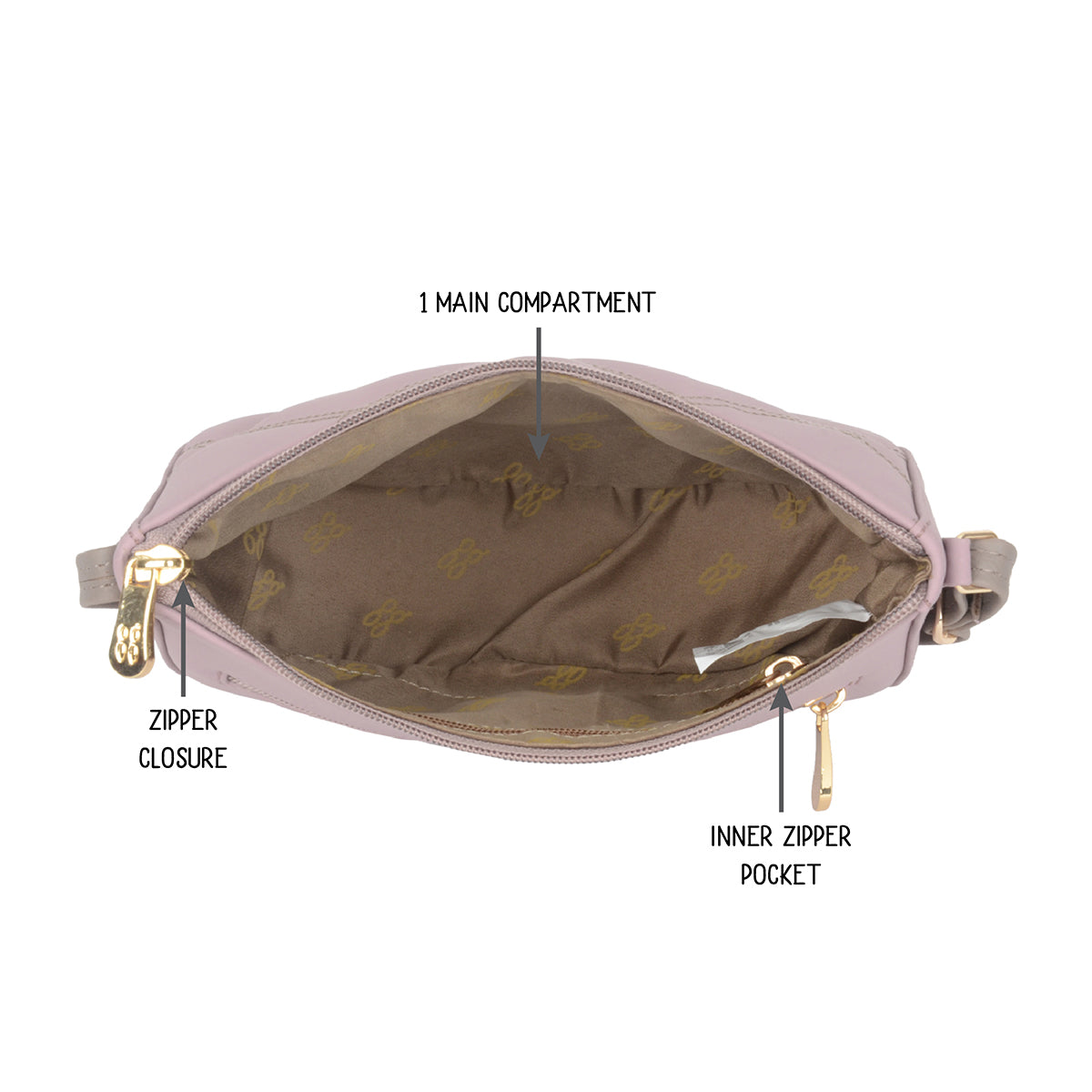 Basil Pink Large Hobo Bag