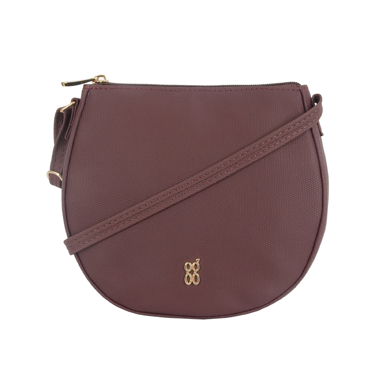 Brianna Red Large Saddle Sling Bags