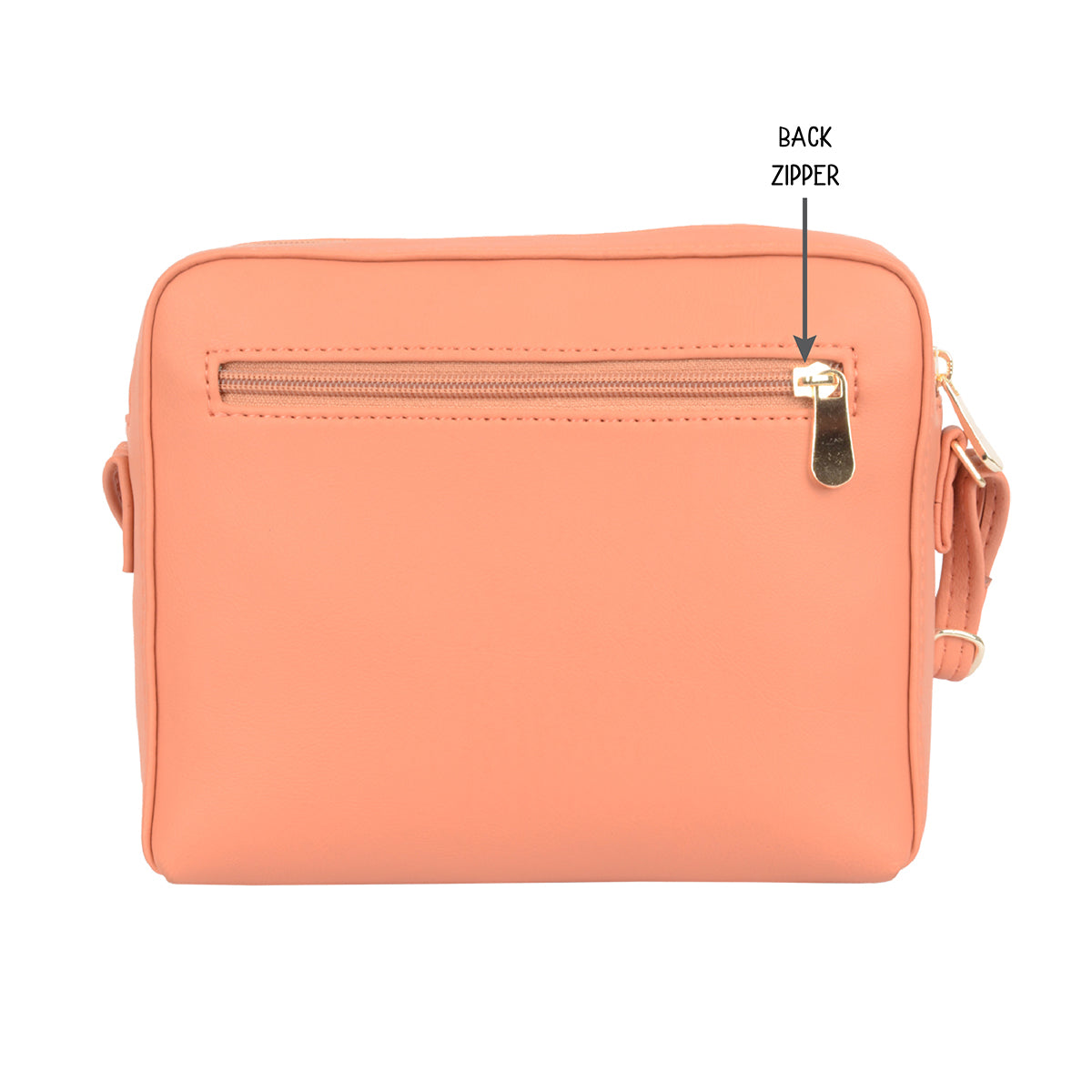 Chincholi Peach Extra Small Camera Bag