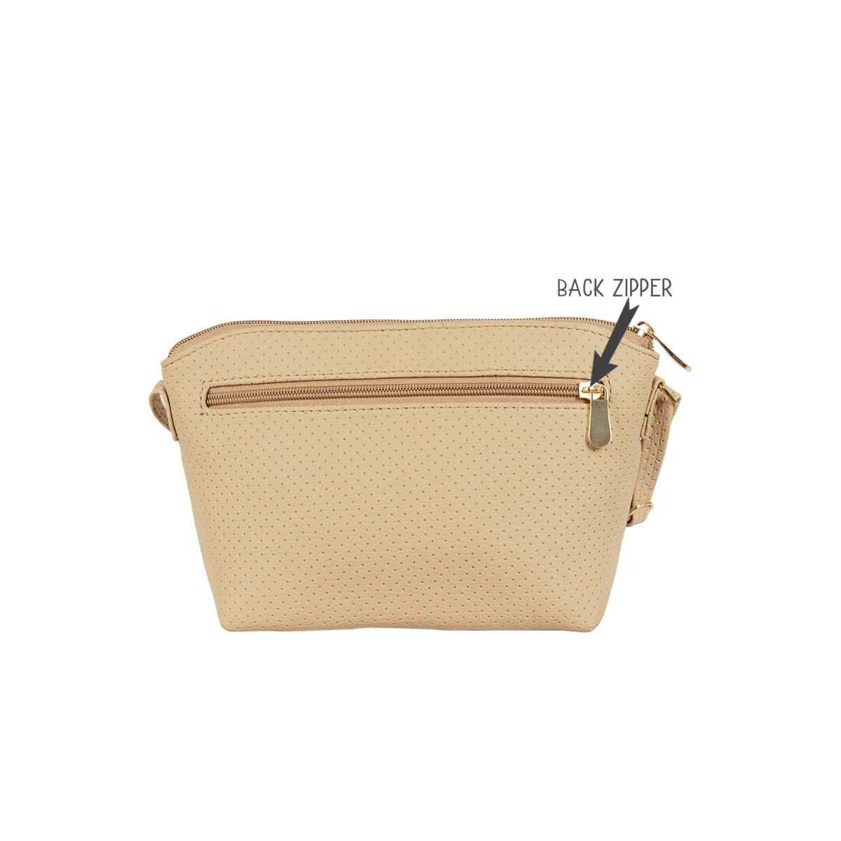Clear Beige Oversize Satchel Bag
