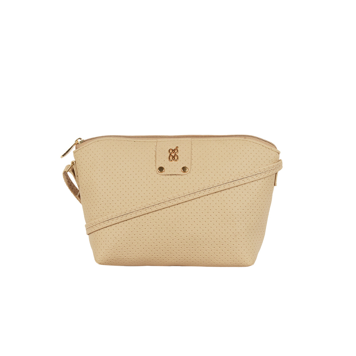 Clear Beige Oversize Satchel Bag