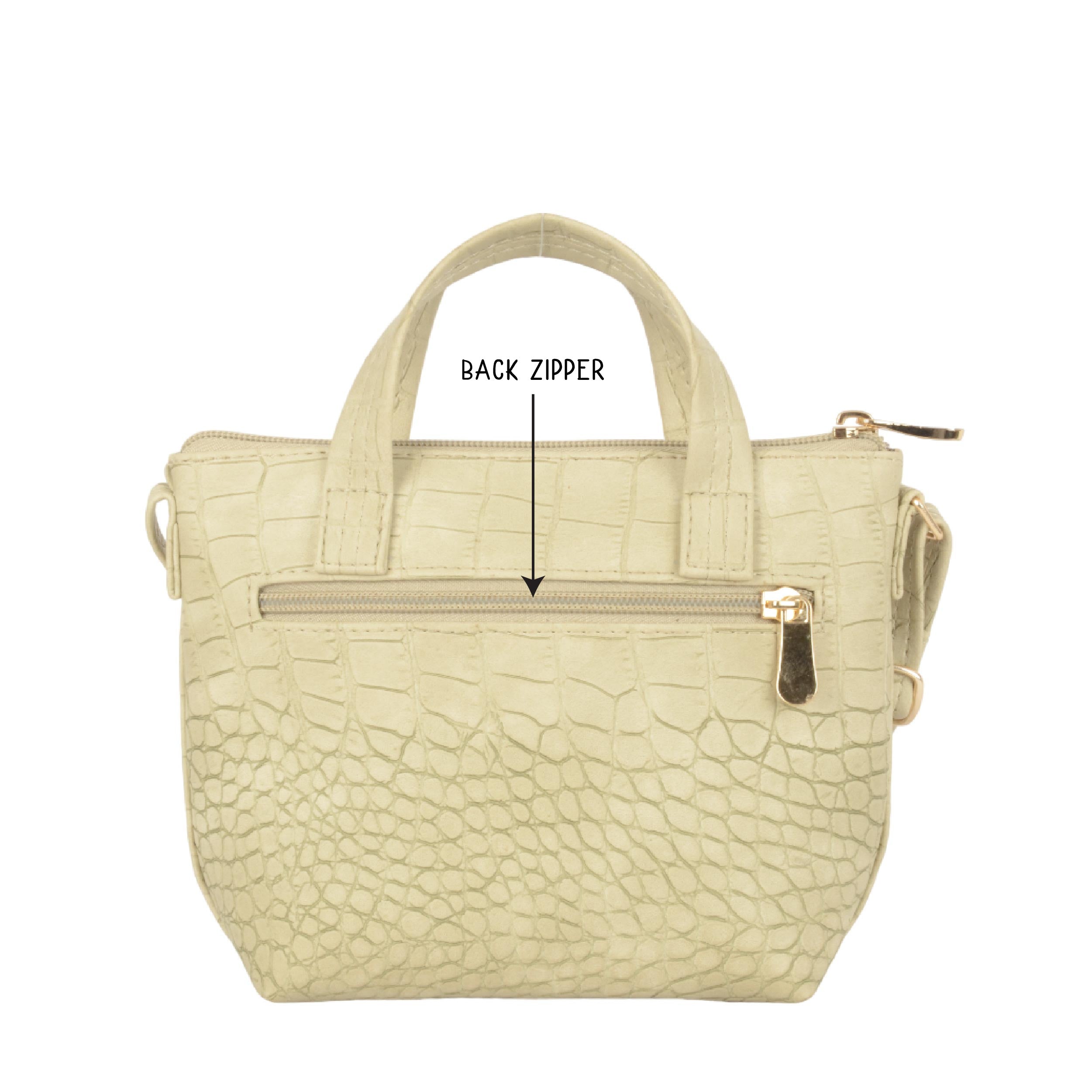 Ise Beige XXS Tote Sling Bags