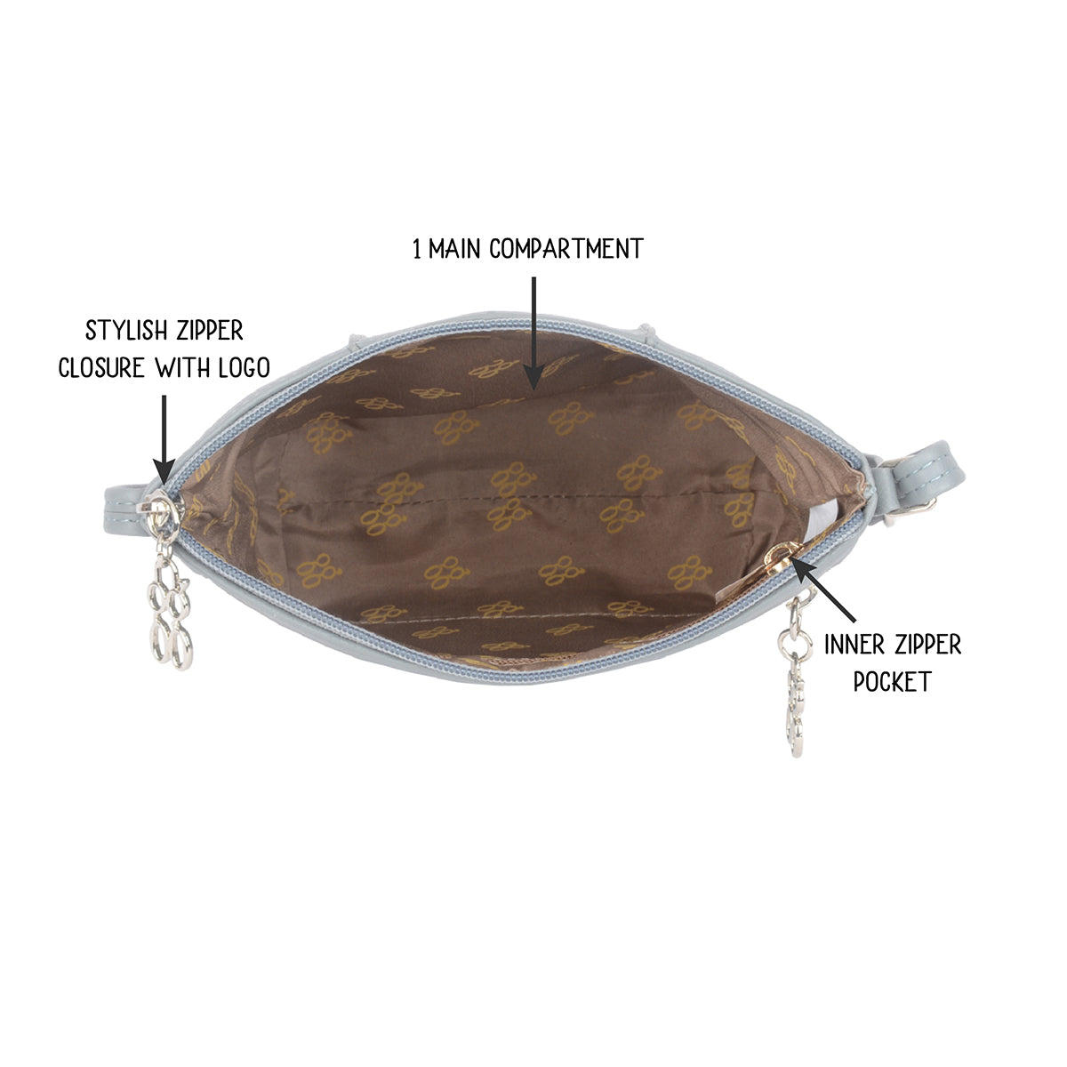 Jiya Blue XS Tote Sling Bags