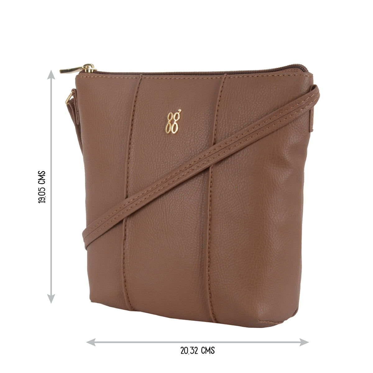 Jiya Brown XS Tote Sling Bags