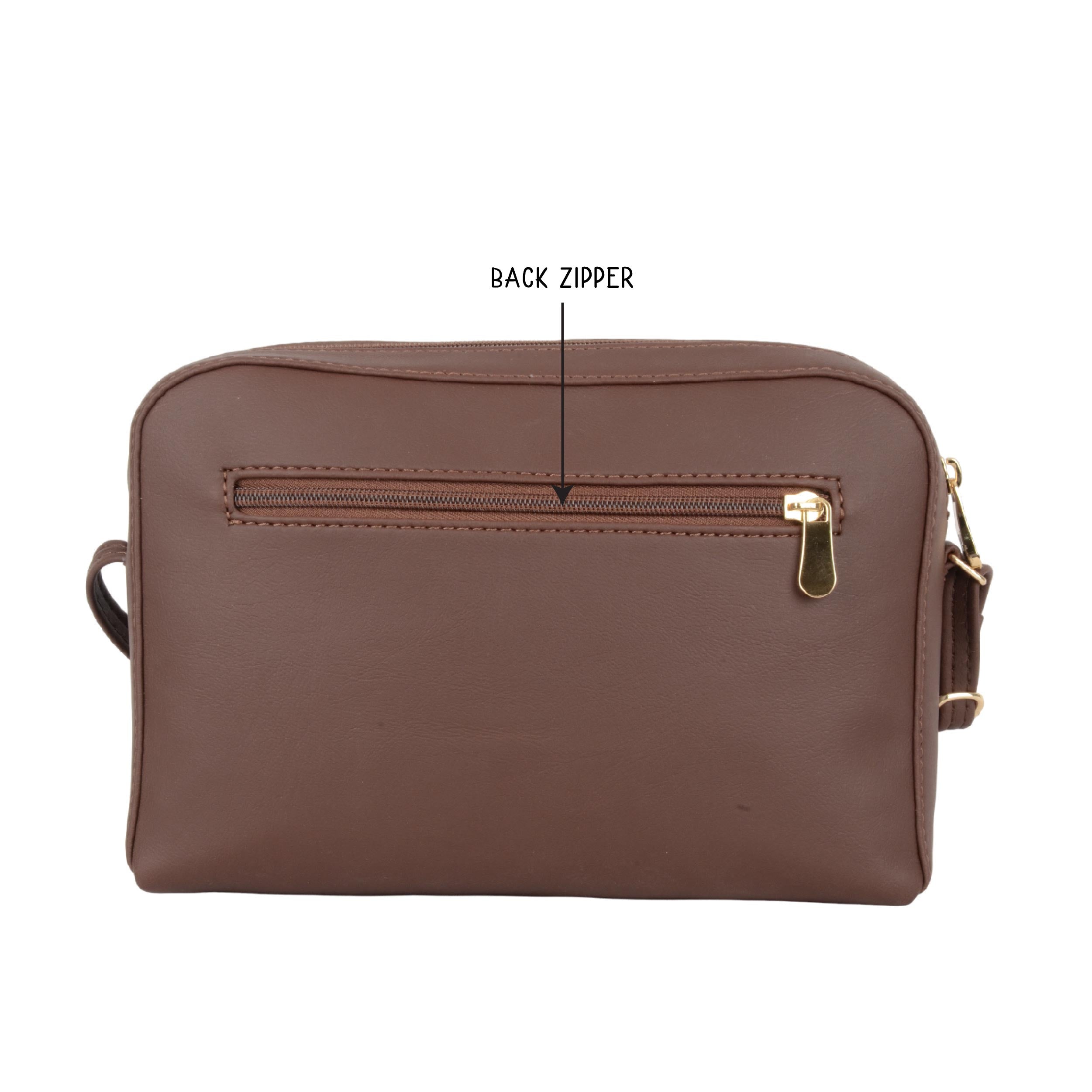 Jugram Brown XS Camera Bag Sling Bags