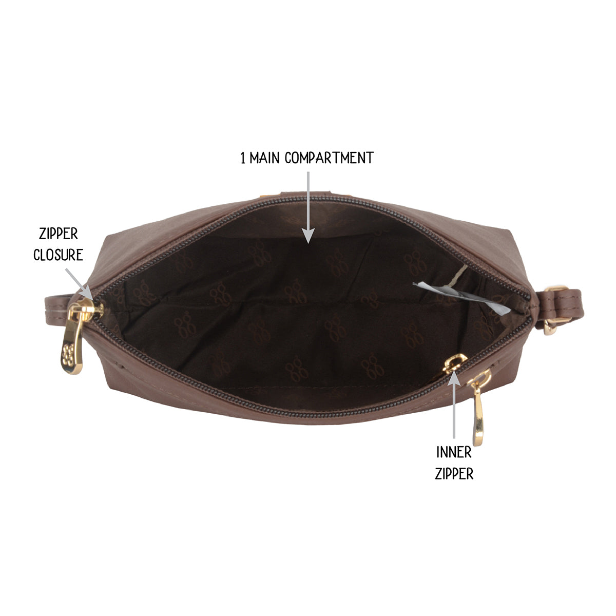 Mckay Brown Extra Small Tote Bag