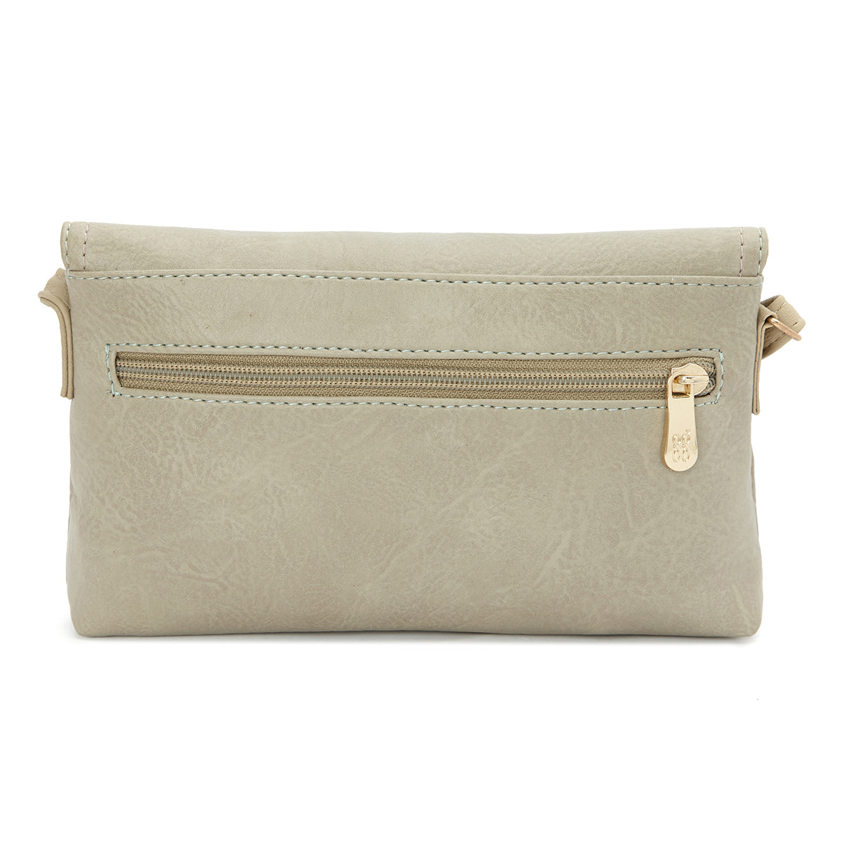 Munchy Beige Large Satchel Sling Bag