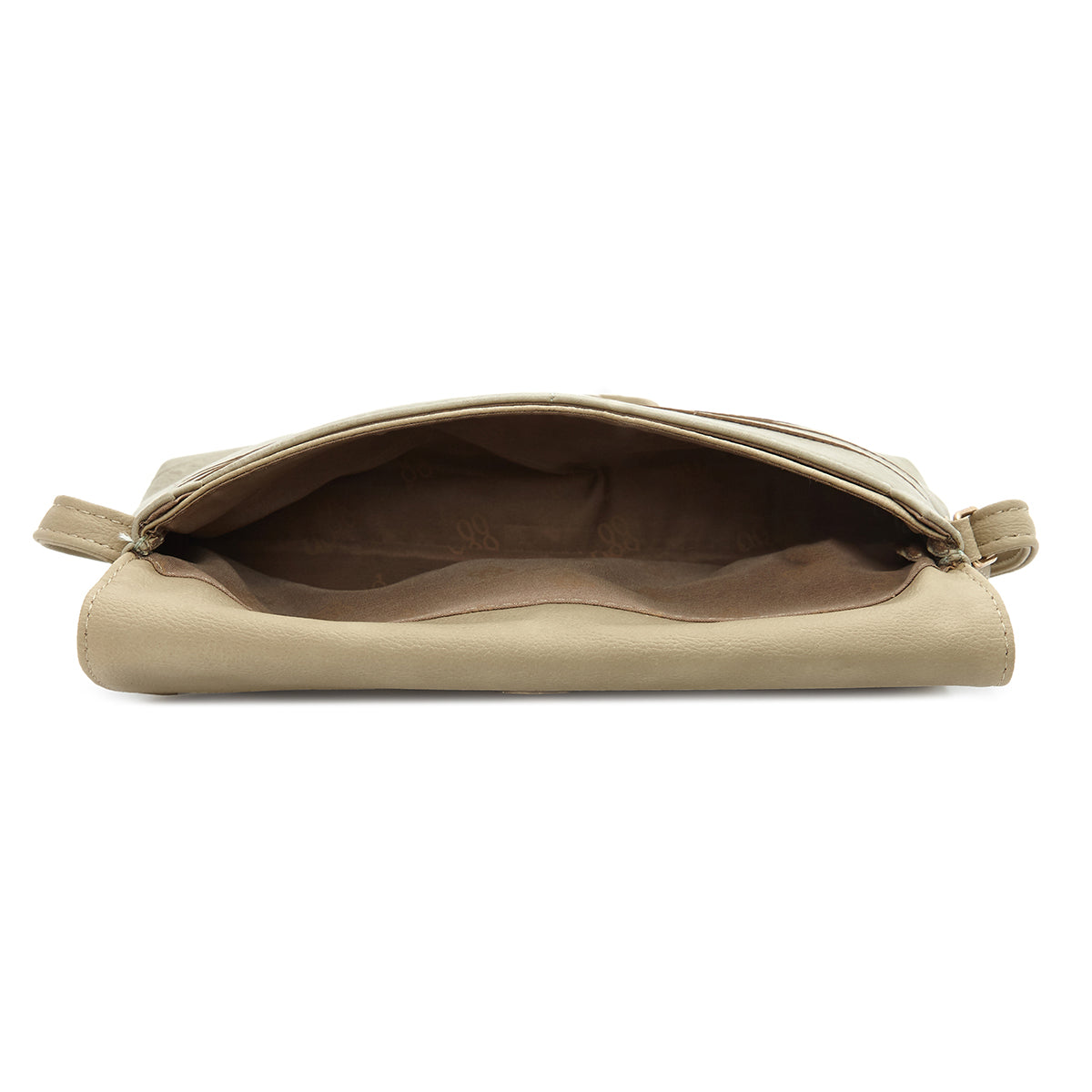 Munchy Beige Large Satchel Sling Bag