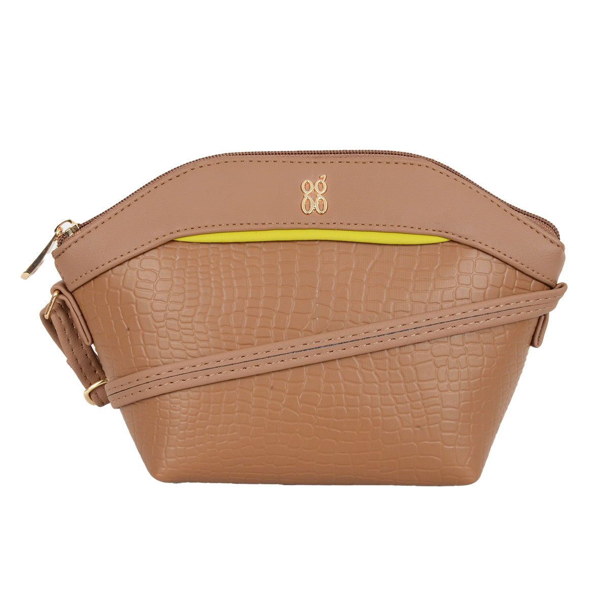 Opie Beige XXS Bowling Sling Bags