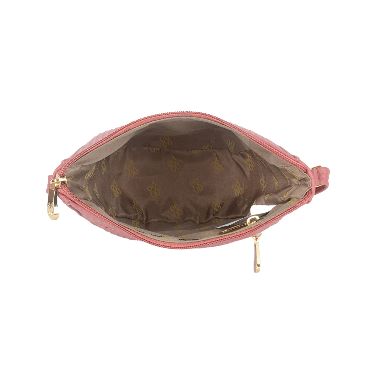 Oral Rose Wood Extra Small Saddle Bag