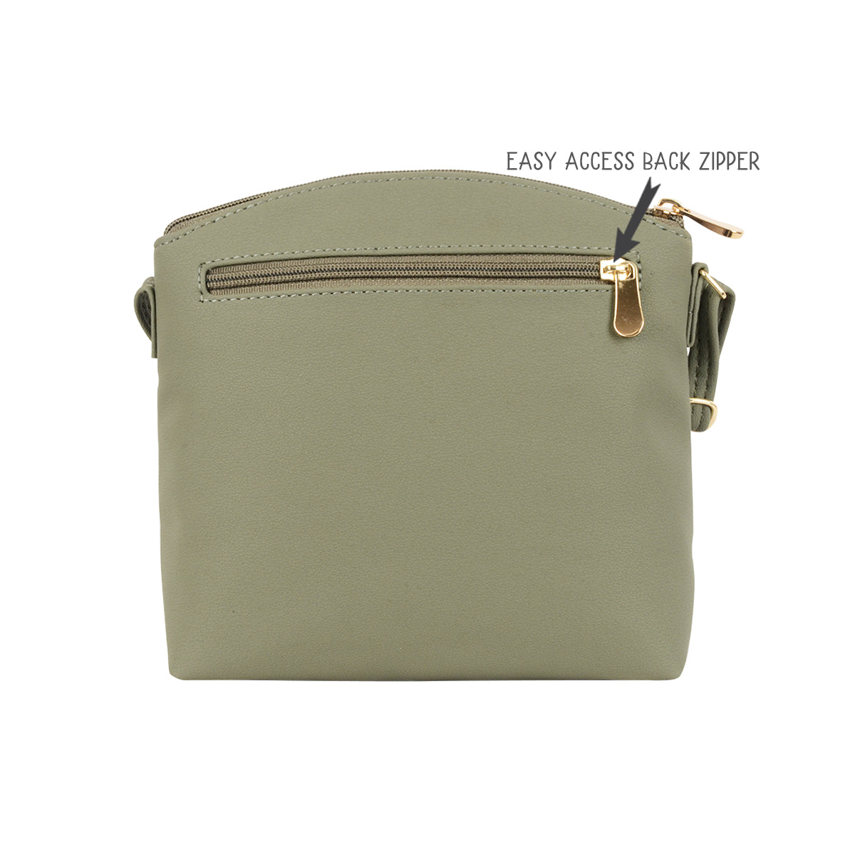 Pathway Green Oversized Bowling Sling Bag