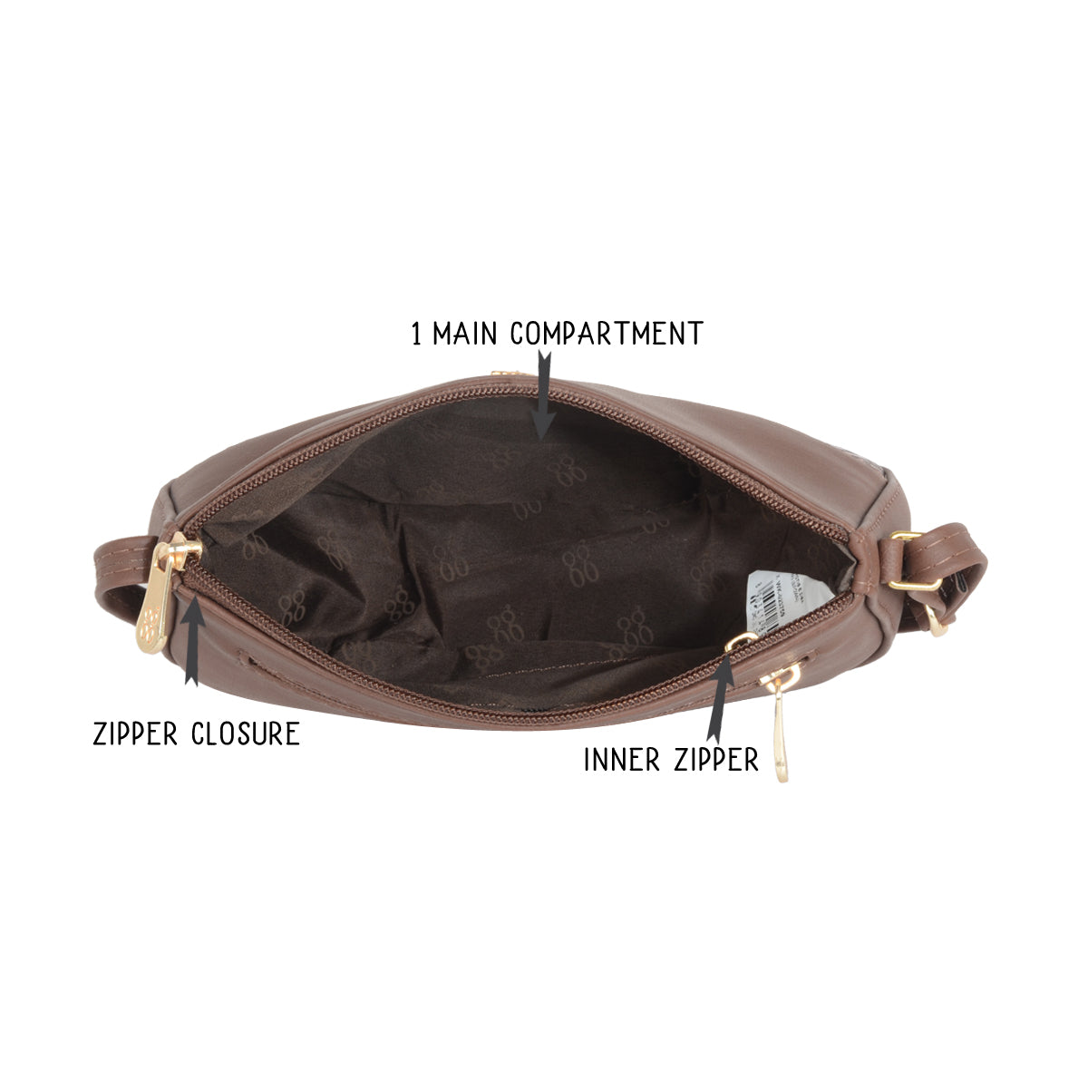 Potis Brown XL Saddle Sling Bags