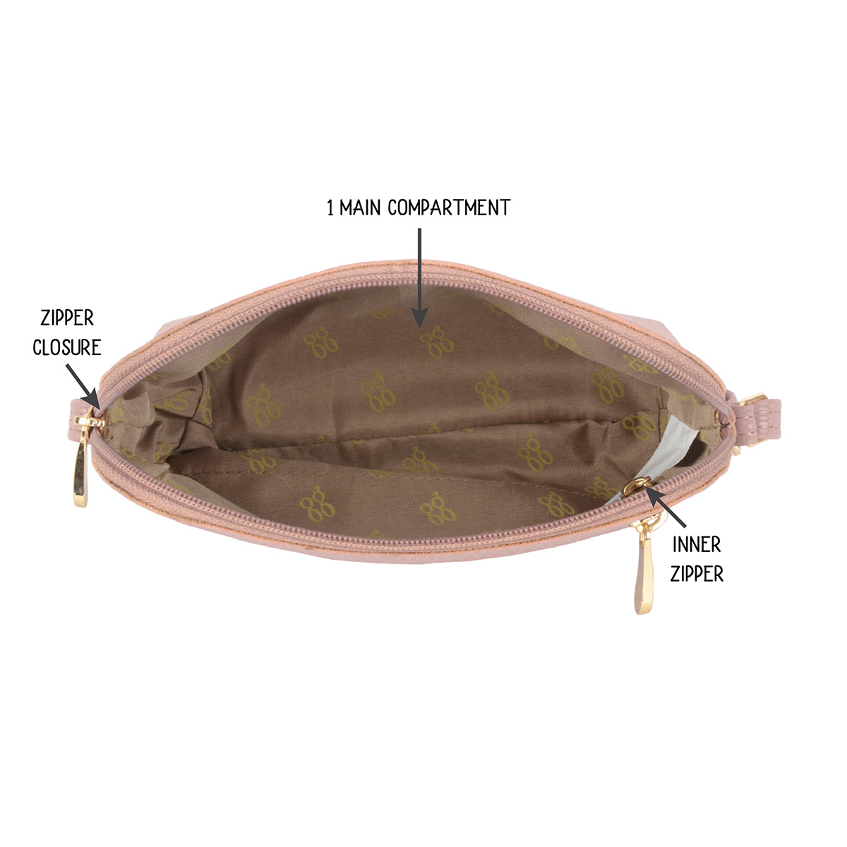 Rossy Pink XXS Bowling Sling Bags