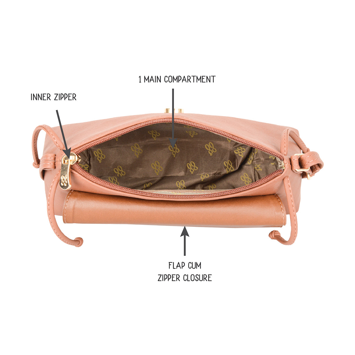 Ryuno Tan XS Satchel Sling Bags