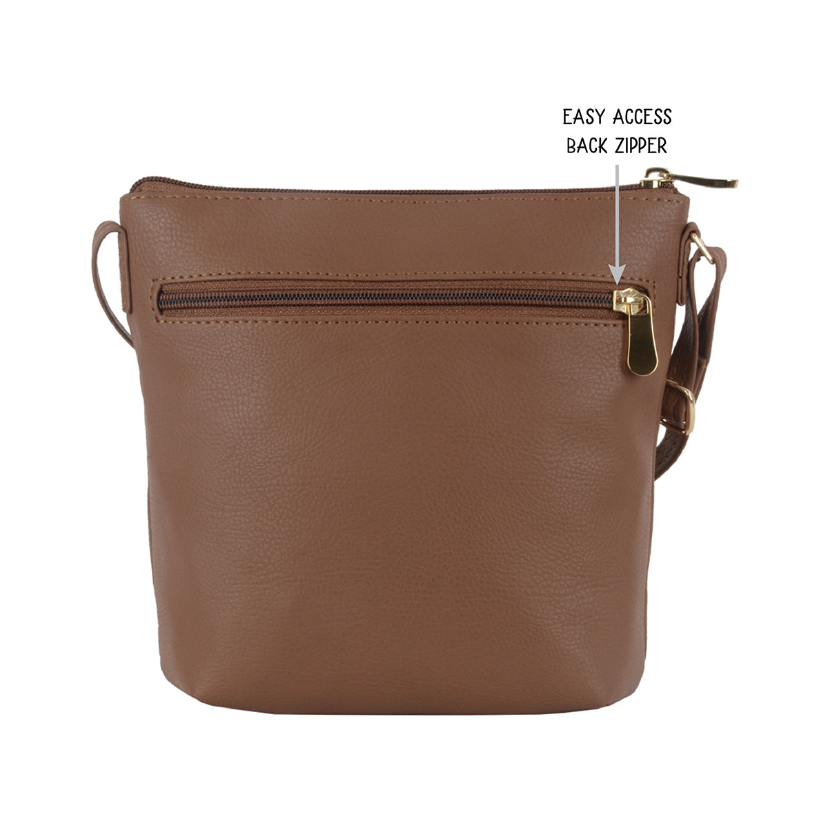Jiya Brown XS Tote Sling Bags