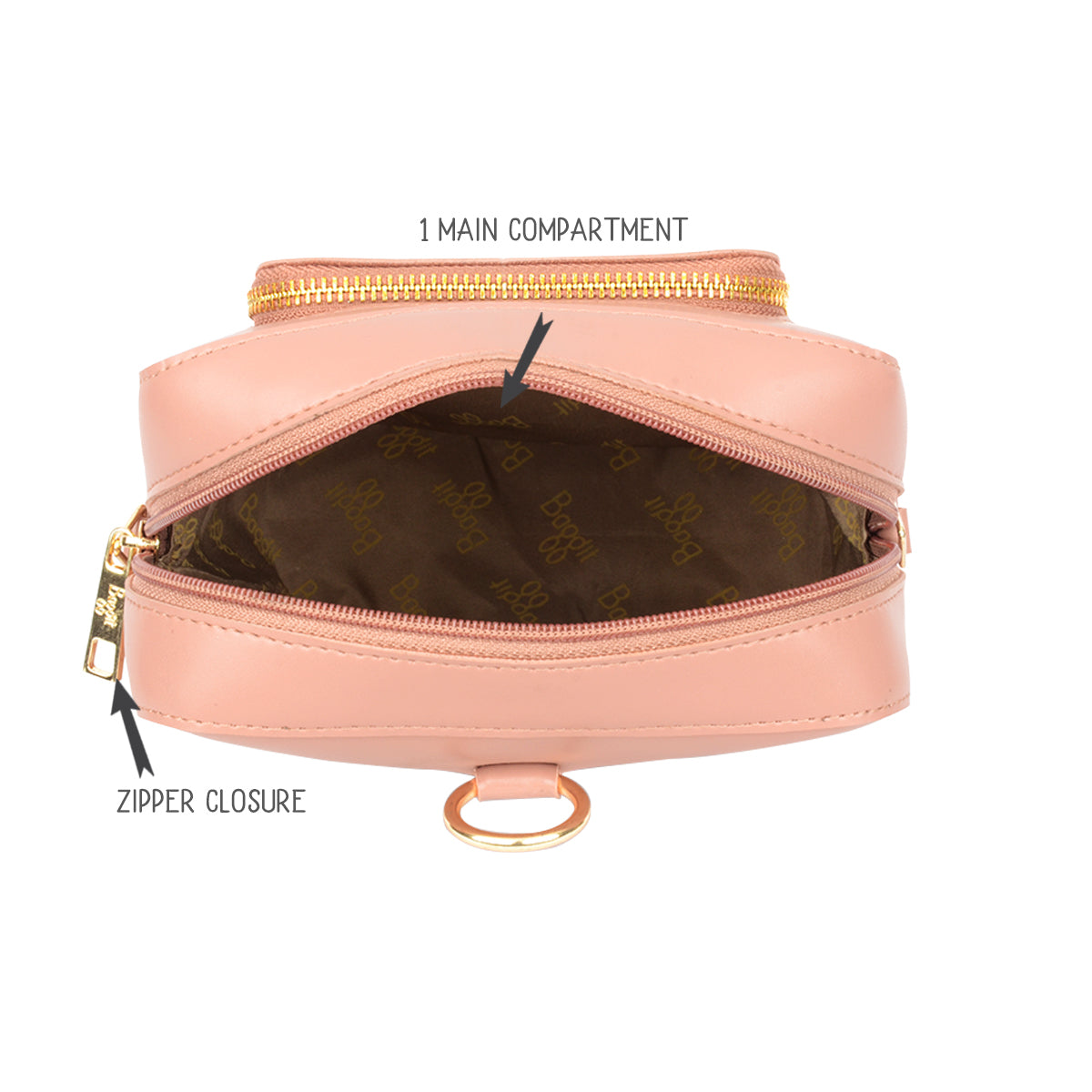 Bamboo Pink Xs Sling Bag