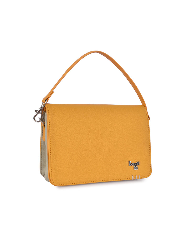 Bira Yellow Large Satchel Sling Bag