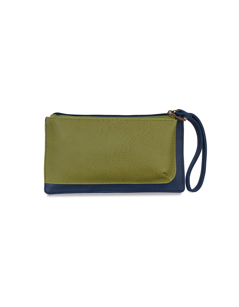 Dio Green Large Baguette Sling Bag