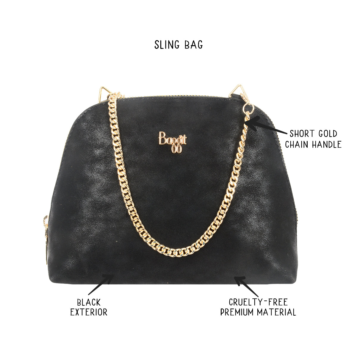 Dore Black XXS Bowling Sling Bags