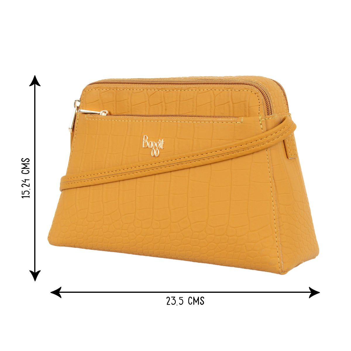 Itlay Mustard Small Camera Sling Bag