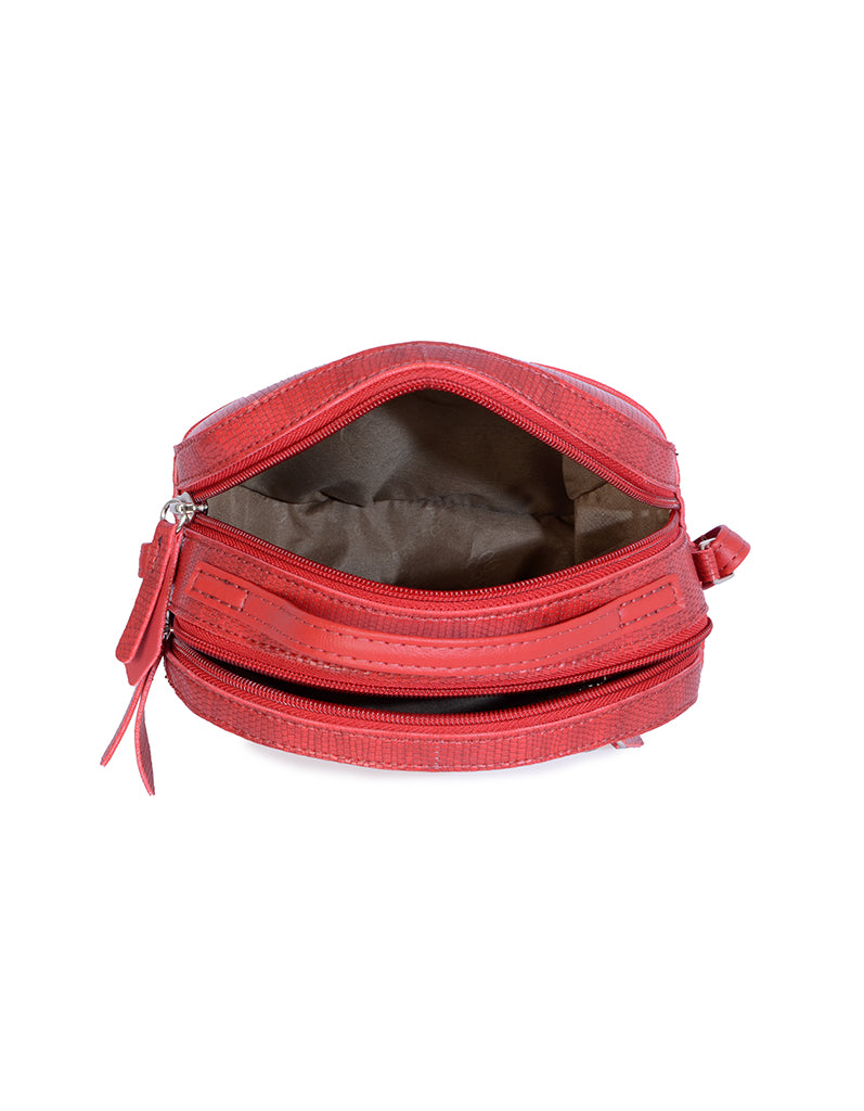 Kettle Red Large Bowling Sling Bag