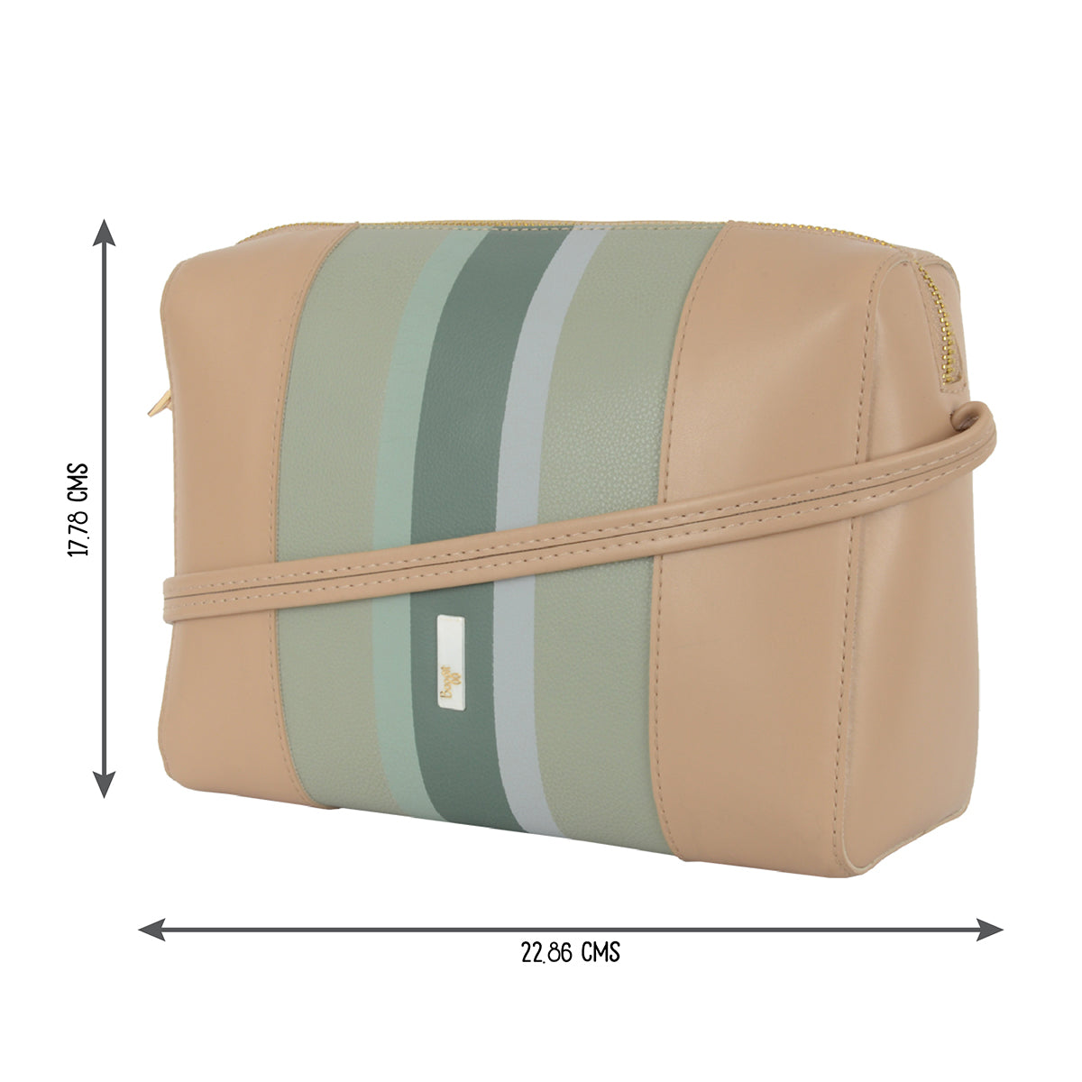 Khaas Beige Small Duffel Sling Bag